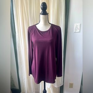 Axcess by Liz Claiborne Lightweight Long Sleeve T-Shirt